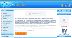 Desktop Screenshot of hcmieducation.com
